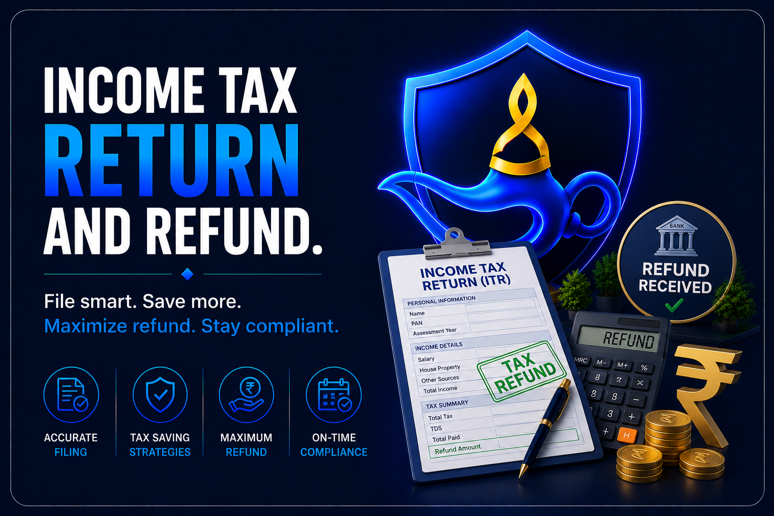 Income Tax Return and Refund.